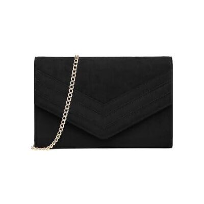 Miss Lulu Handväska och kopplingar handväska med kedja axelrem dam crossbody väska för bröllopsceremoni (inte äkta läder) Miss Lulu Handväska och kopplingar handväska med kedja axelrem dam crossbody väska för bröllopsceremoni (inte äkta läder)