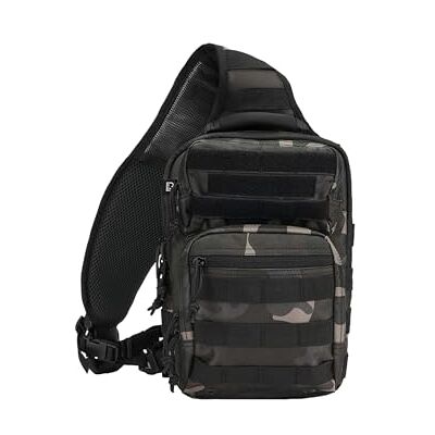 Brandit US Cooper Sling Pack Medium, Farbe: darkcamo, Größe: OS Brandit US Cooper Sling Pack Medium, Farbe: darkcamo, Größe: OS