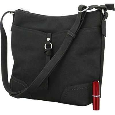 TOM TAILOR Imeri dam axelväska crossbody bag liten, svart, 28x8,5x25, 002889 TOM TAILOR Imeri dam axelväska crossbody bag liten, svart, 28x8,5x25, 002889