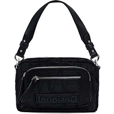 Desigual Axelväska Crossbag Bag B-Bolis Cambridge 23SAXY14, svart, Einheitsgröße Desigual Axelväska Crossbag Bag B-Bolis Cambridge 23SAXY14, svart, Einheitsgröße