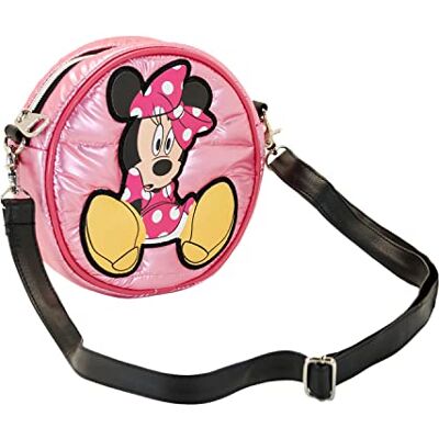 Disney Karactermania Minnie Mouse Shoes-Väska Rund Padding, Rosa (Pink), Rosa Disney Karactermania Minnie Mouse Shoes-Väska Rund Padding, Rosa (Pink), Rosa