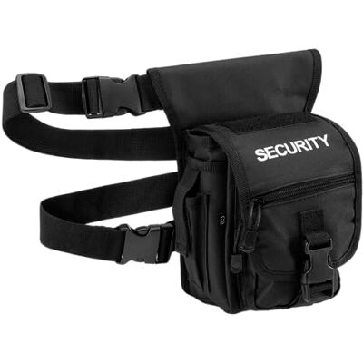 Brandit Security Side Kick Bag, svart, Höhe 28 cm x Breite 16 cm x Tiefe 12 cm, Klassisk Brandit Security Side Kick Bag, svart, Höhe 28 cm x Breite 16 cm x Tiefe 12 cm, Klassisk