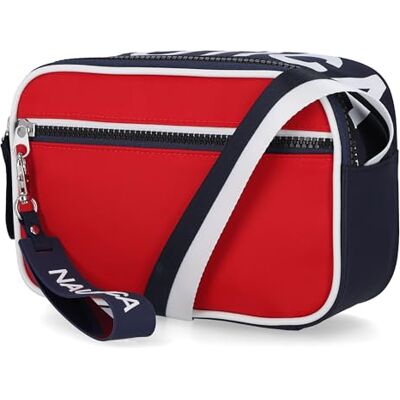 Nautica High Seas kamera Crossbody, bilateralt röd, bilateralt röd Nautica High Seas kamera Crossbody, bilateralt röd, bilateralt röd