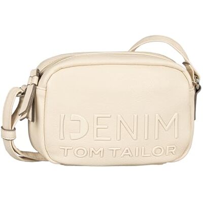 TOM TAILOR Denim Aveline Axelväska för kvinnor, medelstor, Vit, M TOM TAILOR Denim Aveline Axelväska för kvinnor, medelstor, Vit, M
