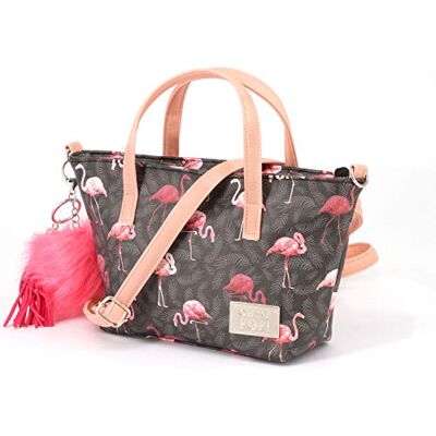Oh My Pop! Oh My Pop Flaminpop-Tote handväska (liten) messengerväska Oh My Pop! Oh My Pop Flaminpop-Tote handväska (liten) messengerväska