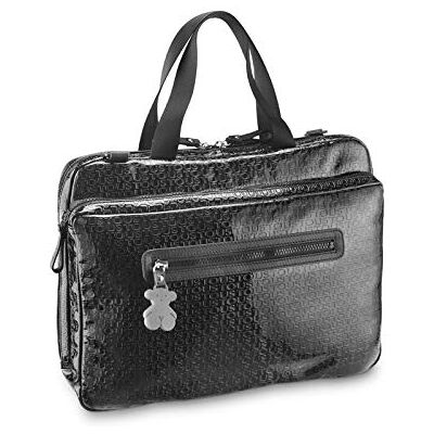 TOUS Tibora Lindsay laptop väska för kvinnor, svart (195890153), 38 x 29 x 3 cm (B x H x L) TOUS Tibora Lindsay laptop väska för kvinnor, svart (195890153), 38 x 29 x 3 cm (B x H x L)