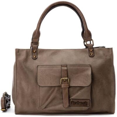 REFRESH 183318, axelväska för kvinnor, Taupe REFRESH 183318, axelväska för kvinnor, Taupe