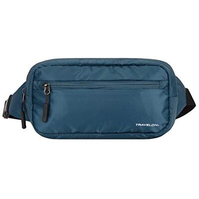 Travelon Unisex World Travel Essentials midjeväska, Påfågel blågrön, En storlek, World Travel Essentials konvertibel slinga/midjeväska Travelon Unisex World Travel Essentials midjeväska, Påfågel blågrön, En storlek, World Travel Essentials konvertibel slinga/midjeväska