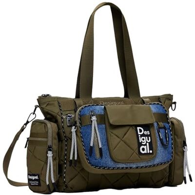 Desigual Damtillbehör nylon handväska, Grön Desigual Damtillbehör nylon handväska, Grön