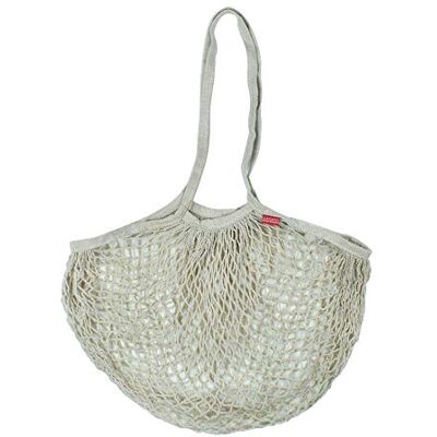 LEGAMI Bomullsnätväska, 35 x 65 cm, hållbar, praktisk, miljövänlig, perfekt för stranden, poolen, havet, skolan, strandspel, strandhanddukar, shopping, BEIgE, small LEGAMI Bomullsnätväska, 35 x 65 cm, hållbar, praktisk, miljövänlig, perfekt för stranden, poolen, havet, skolan, strandspel, strandhanddukar, shopping, BEIgE, small