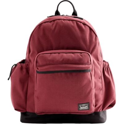 Levi's Män Damen Mission Bay Pack väskor, Oxblood Red, Os Levi's Män Damen Mission Bay Pack väskor, Oxblood Red, Os