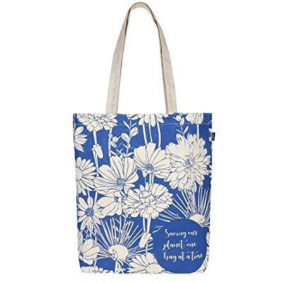 Eco Right unisex bärväska väska totes, blommor, En Storlek, bärkassar Eco Right unisex bärväska väska totes, blommor, En Storlek, bärkassar