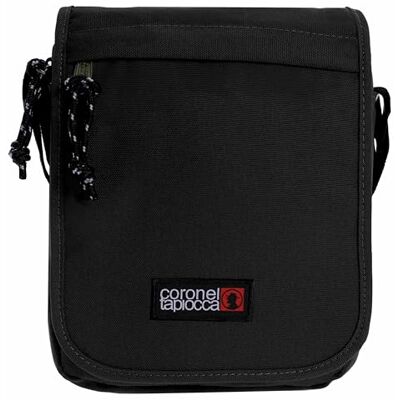Coronel Tapiocca Herr Urban axelväska casual flap axel väska herr axelväskor, 19 x 24 x 5 cm, svart, 19x24x5 cm Coronel Tapiocca Herr Urban axelväska casual flap axel väska herr axelväskor, 19 x 24 x 5 cm, svart, 19x24x5 cm