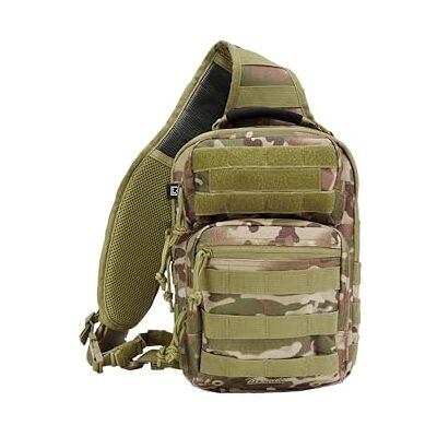 Brandit US Cooper Sling Pack Medium, Farbe: woodland, Größe: OS Brandit US Cooper Sling Pack Medium, Farbe: woodland, Größe: OS