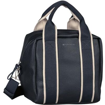 TOM TAILOR bags Hermia dam shopper axelväska dragkedja stor blå, blå, avslappnad TOM TAILOR bags Hermia dam shopper axelväska dragkedja stor blå, blå, avslappnad