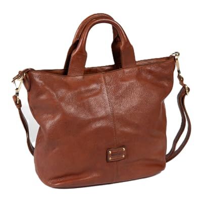 MATTIES Handväska tvättat läder, vuxen unisex handväska, läder, Läder MATTIES Handväska tvättat läder, vuxen unisex handväska, läder, Läder
