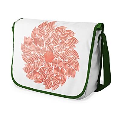 Bonamaison Le Jardin du Lin digital tryckt budbärare skolväskor med kaki rem för flickor och pojkar, tillbaka till skolan, kurirväskor för studenter, axelväskor, storlek: 29 x 36 cm, Mångfärgad, Messenger Bonamaison Le Jardin du Lin digital tryckt budbärare skolväskor med kaki rem för flickor och pojkar, tillbaka till skolan, kurirväskor för studenter, axelväskor, storlek: 29 x 36 cm, Mångfärgad, Messenger
