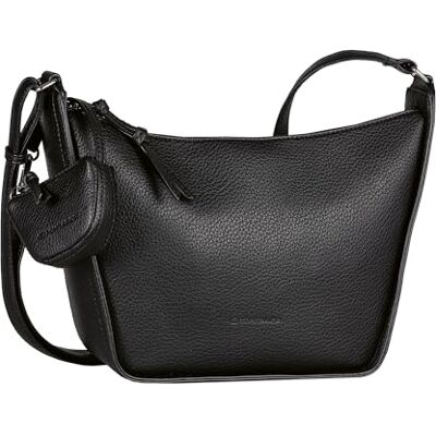 TOM TAILOR Novia dam hobo-väska axelväska medelstor, svart, Medium TOM TAILOR Novia dam hobo-väska axelväska medelstor, svart, Medium