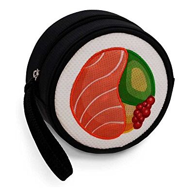 Oh My Pop! Maki-Sushi handväska myntpåse, 9 cm, röd, Röd, 12 cm, Myntpåse Oh My Pop! Maki-Sushi handväska myntpåse, 9 cm, röd, Röd, 12 cm, Myntpåse