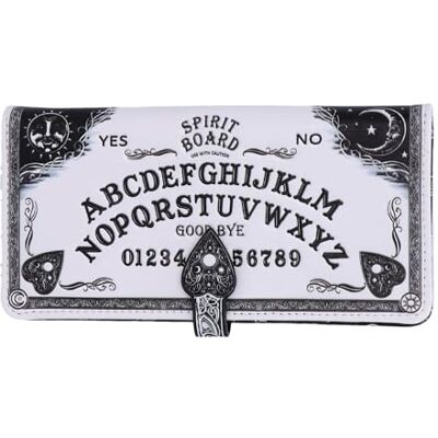 Nemesis Now White Spirit Board Präglad Ouija-handväska, 18,5 cm, Vit, PU-läder Nemesis Now White Spirit Board Präglad Ouija-handväska, 18,5 cm, Vit, PU-läder