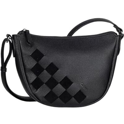 Gabor bags Granada Structure dam axelväska crossbody bag medium, svart, Medium Gabor bags Granada Structure dam axelväska crossbody bag medium, svart, Medium