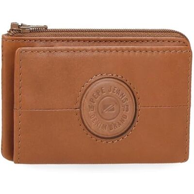 Pepe Jeans Cracker myntväska med korthållare beige 11 x 7 x 1,5 cm läder av joumma väskor, beige, Talla única, Plånbok med korthållare Pepe Jeans Cracker myntväska med korthållare beige 11 x 7 x 1,5 cm läder av joumma väskor, beige, Talla única, Plånbok med korthållare