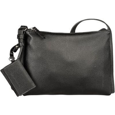 TOM TAILOR Amarea dam axelväska crossbody bag medelstor, svart, Medium TOM TAILOR Amarea dam axelväska crossbody bag medelstor, svart, Medium