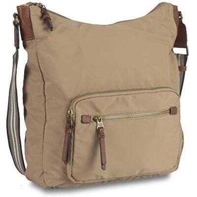 camel active Bari Hobo-väska dam axelväska, Beige, 35x13x38, 000105 camel active Bari Hobo-väska dam axelväska, Beige, 35x13x38, 000105