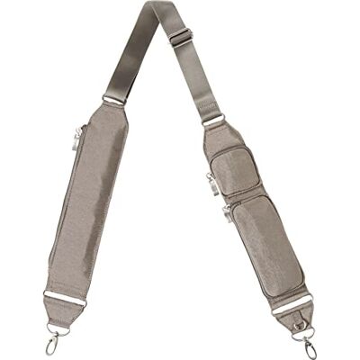 Baggallini Womens Utility Crossbody Strap, Sterling Shimmer Baggallini Womens Utility Crossbody Strap, Sterling Shimmer