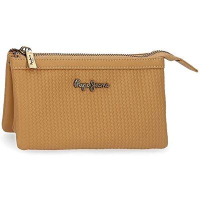 Pepe Jeans Lena Tygväska Brun 20x11x4 cms Syntetiskt läder, Brun, Bolso de Mano, Handväska Pepe Jeans Lena Tygväska Brun 20x11x4 cms Syntetiskt läder, Brun, Bolso de Mano, Handväska