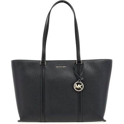 Michael Kors dam LG tygväska handväska, Svart Michael Kors dam LG tygväska handväska, Svart