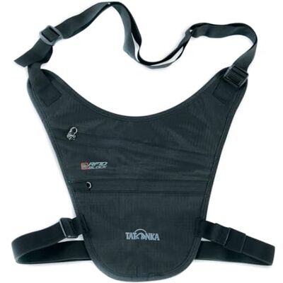 Tatonka unisex hud bröst hölster Rfid pengaförvaring, svart, 19 x 19 cm EU Tatonka unisex hud bröst hölster Rfid pengaförvaring, svart, 19 x 19 cm EU