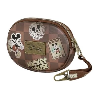 Disney Musse Pigg Journey-piller myntväska, brun, 12 x 8,5 cm, Brun Musse Pigg, En storlek, Piller myntbörs Disney Musse Pigg Journey-piller myntväska, brun, 12 x 8,5 cm, Brun Musse Pigg, En storlek, Piller myntbörs