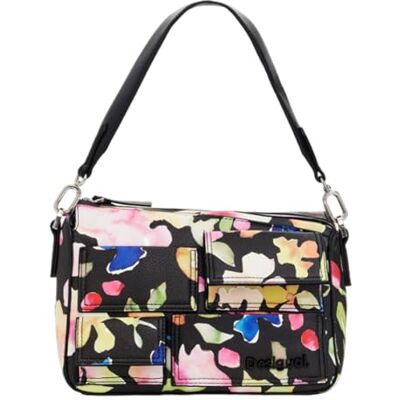 Desigual Designuella damtillbehör PU handväska, materialytor, en storlek, Materialfinish:, En Storlek Desigual Designuella damtillbehör PU handväska, materialytor, en storlek, Materialfinish:, En Storlek