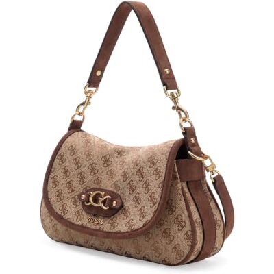 GUESS Samantha Flap Shoulder Bag Gissa VÄSKOR AXELVÄSKA GUESS Samantha Flap Shoulder Bag Gissa VÄSKOR AXELVÄSKA