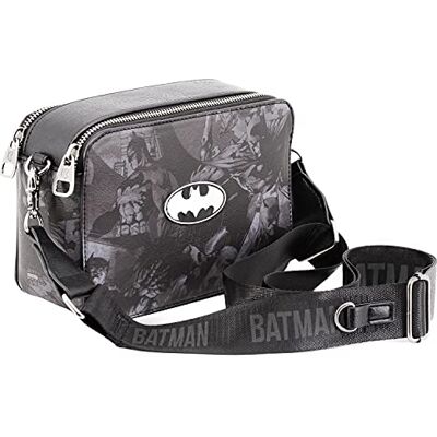 KARACTERMANIA Batman Bat-IBiscu-väska, svart, Svart, En storlek, IBiscuit väska fladdermus KARACTERMANIA Batman Bat-IBiscu-väska, svart, Svart, En storlek, IBiscuit väska fladdermus