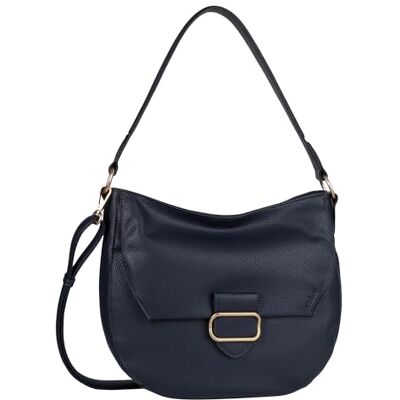 Gabor bags Melora dam Hobo Bag axelväska medelstor, blå, Medium Gabor bags Melora dam Hobo Bag axelväska medelstor, blå, Medium