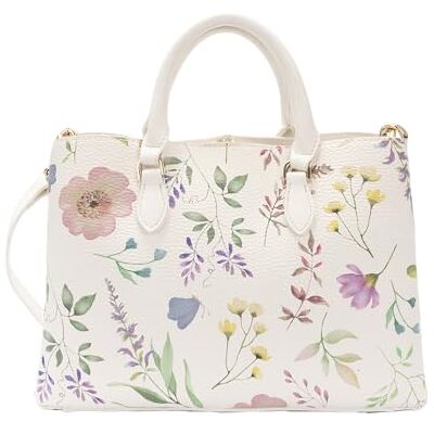 Fiorelli Dam Emery Mini Axelväska, Snygg handväska med Grepphandtag & Crossbody Rem, Fuskläder, Strödd Blomma Blommönster Fiorelli Dam Emery Mini Axelväska, Snygg handväska med Grepphandtag & Crossbody Rem, Fuskläder, Strödd Blomma Blommönster