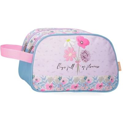 Enso Full av blommor necessär två fack anpassningsbar rosa 26 x 16 x 10 cm polyester av Joumma väskor, Rosa, Talla única, anpassningsbar necessär med två fack Enso Full av blommor necessär två fack anpassningsbar rosa 26 x 16 x 10 cm polyester av Joumma väskor, Rosa, Talla única, anpassningsbar necessär med två fack