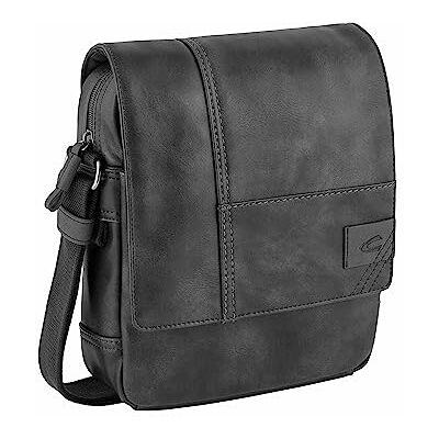 camel active , Laos, herr axelväska, svart, 21x7x37 cm, Axelväska camel active , Laos, herr axelväska, svart, 21x7x37 cm, Axelväska