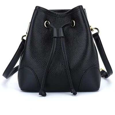 Carlheim Women's Shoulderbags Classis Genuine Leather, Black Carlheim Women's Shoulderbags Classis Genuine Leather, Black