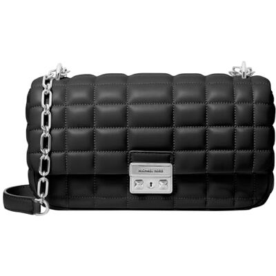 Michael Kors kvinnors Lg Conv kedja Shldr handväska, 1 x 1 x 1, Svart, 1x1x1 Michael Kors kvinnors Lg Conv kedja Shldr handväska, 1 x 1 x 1, Svart, 1x1x1