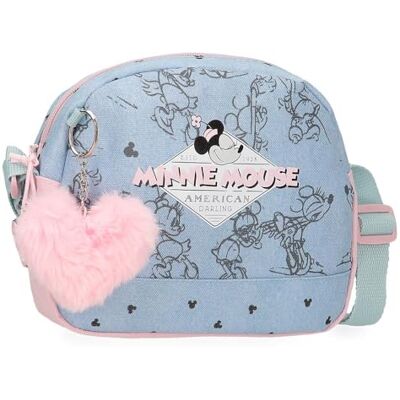 Disney Joumma Mimmi Amerikansk Darling Axelväska Blå 20,5 x 16,5 x 6 cm Polyester av Joumma Bags, Blå, Axelväska Disney Joumma Mimmi Amerikansk Darling Axelväska Blå 20,5 x 16,5 x 6 cm Polyester av Joumma Bags, Blå, Axelväska