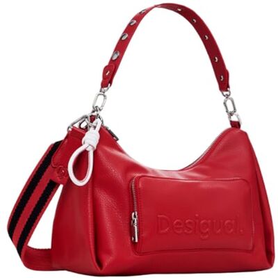 Desigual Designual damtillbehör PU handväska, en storlek, Röd, onesize Desigual Designual damtillbehör PU handväska, en storlek, Röd, onesize