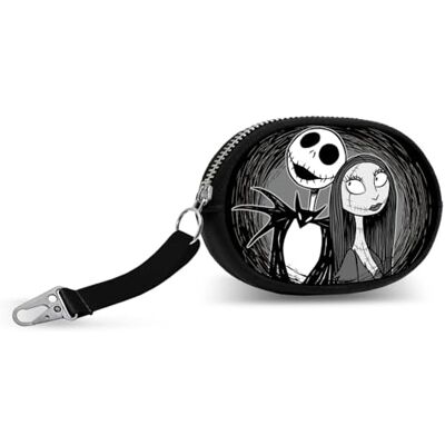 Disney Nightmare Before Christmas Love Pill Coin Portmonnä svart, 12 x 8,5 cm, Svart mardröm före jul, En storlek, Piller myntbörs Disney Nightmare Before Christmas Love Pill Coin Portmonnä svart, 12 x 8,5 cm, Svart mardröm före jul, En storlek, Piller myntbörs