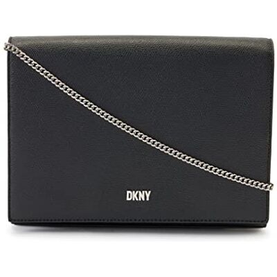 DKNY Twiggy kuvertväska över kroppen väska, Svart/silver, onesize DKNY Twiggy kuvertväska över kroppen väska, Svart/silver, onesize