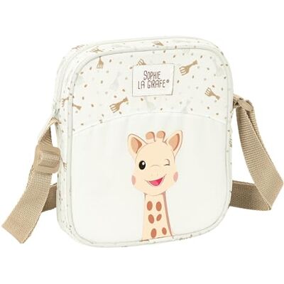 safta SOPHIE LA GIRAFE HONEY Liten axelväska, axelväska för barn, barnväska, lämplig för barn i åldrarna 5 till 14 år, bekväm och mångsidig, kvalitet och styrka, 16 x 4 x 18 cm, ljus beige, Ljusbeige, safta SOPHIE LA GIRAFE HONEY Liten axelväska, axelväska för barn, barnväska, lämplig för barn i åldrarna 5 till 14 år, bekväm och mångsidig, kvalitet och styrka, 16 x 4 x 18 cm, ljus beige, Ljusbeige,