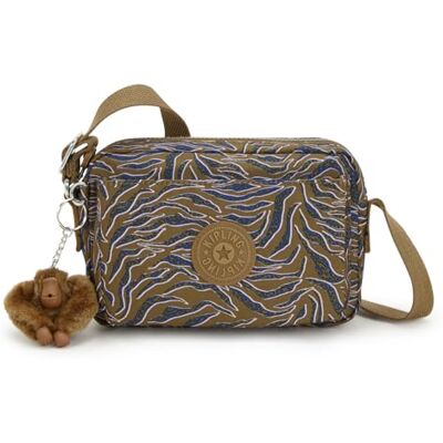 Kipling Abanu, Liten Crossbody, 7.5 x 80 x 38 cm, Undersea Leaves, Grön Kipling Abanu, Liten Crossbody, 7.5 x 80 x 38 cm, Undersea Leaves, Grön