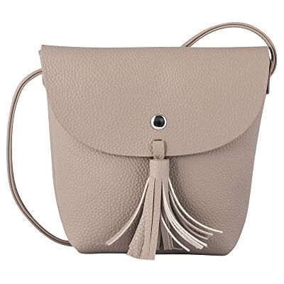 TOM TAILOR Denim Ida, flap Bag S no Zip, Beige, S, 001025 TOM TAILOR Denim Ida, flap Bag S no Zip, Beige, S, 001025