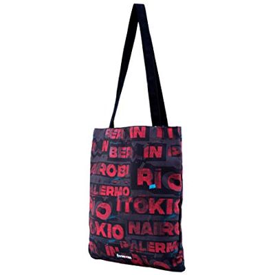 KARACTERMANIA La Papper House Cities-shoppingväska Shopping Bag, Röd, 33 x 40 cm, Röd, Talla única, Shopping Bag Cities Shopping Bag KARACTERMANIA La Papper House Cities-shoppingväska Shopping Bag, Röd, 33 x 40 cm, Röd, Talla única, Shopping Bag Cities Shopping Bag